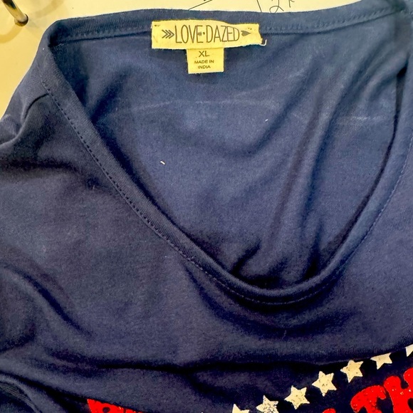 Love Dazed Junior XL, Patriotic July 4th with this "Party in the USA" Shirt - Picture 8 of 10